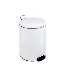 Papelera cilndrica metlica de 20l