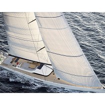 Yate a vela con 37.77 metros de eslora