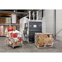 Prensa vertical de balas