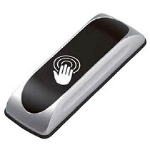 Pulsador fino sin contacto