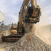 Cucharas trituradoras