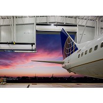 Puertas de lona para grandes dimensiones