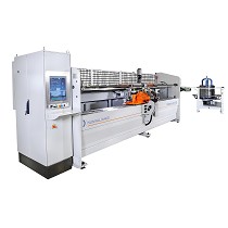 Dobladora de alambre y solera/pletina con 2 cabezales