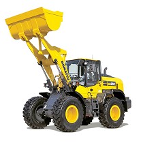 Palas cargadoras con ruedas