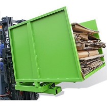 Contenedor basculante abierto