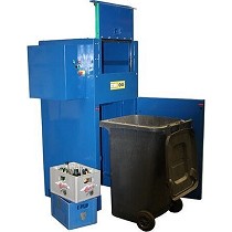 Trituradora para botellas de vidrio