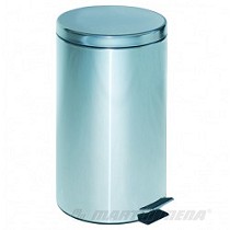 Papelera de acero inoxdable con pedal