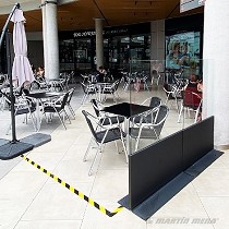 Separador metlico exterior