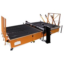 Mesa de corte de vidrio monoltico