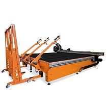 Mesa de corte de vidrio monoltico