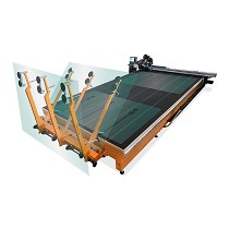 Mesa de corte de vidrio monoltico