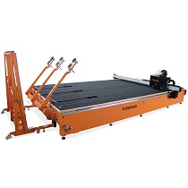 Mesa de corte de vidrio monoltico