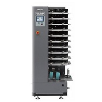 Sistema de alzado de hojas vertical