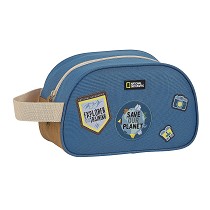 Neceser con asa adaptable a carro reciclable National Geographic