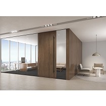 Sistema para puertas correderas de madera