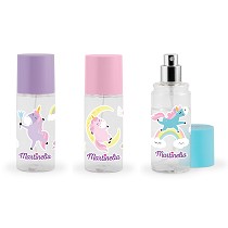 Spray corporal con aroma a fresa