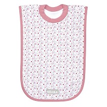 Babero de algodn con Flores