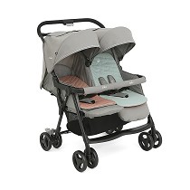 Coche y silla de paseo gemelar