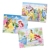 3 Puzzles de madera con caja