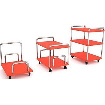 Carro remolque de plstico