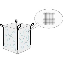 Big bags filtrantes microperforados