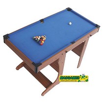 Mesa de billar plegable