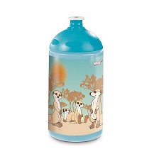 Botella deportiva familia suricatas 0,5l