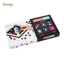 Mosaico de Madera Pixels Espacio