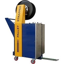 Flejadora vertical de palets