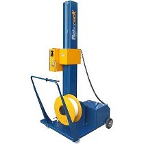 Flejadora semiautomtica horizontal con batera