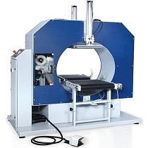 Envolvedora de anillo rotativo