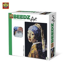 Beedz Art - Vermeer - La Joven de la Perla