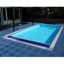 Losetas de plstico para zonas hmedas (piscinas, spas)