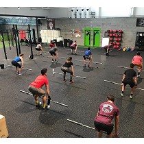 Pavimento deportivo de caucho