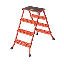 Taburetes industriales de acero de doble subida