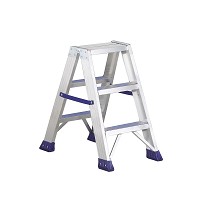 Taburetes industriales de aluminio de doble subida