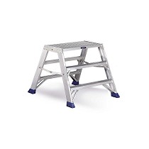 Taburetes industriales de aluminio de doble subida