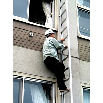 Escaleras de aluminio anonizado