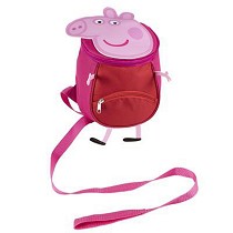 Mochila guarderia con arnes Peppa Pig