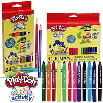 Set Lpices de Colores y Rotuladores Gruesoss