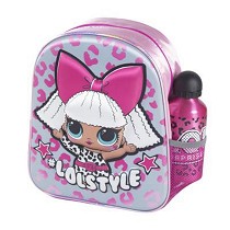 Mochila infantil 3D con accesorios LOL