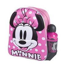 Mochila infantil 3D con accesorios Minnie