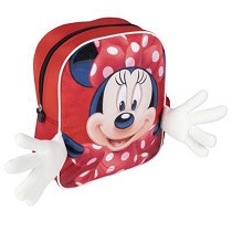 Mochila infantil personaje aplicaciones Minnie