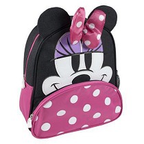 Mochila infantil aplicaciones Minnie