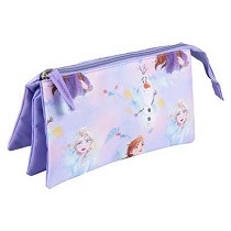 Estuche 3 compartimentos Frozen 2