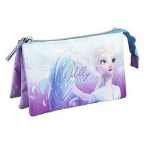 Estuche 3 compartimentos Frozen 2