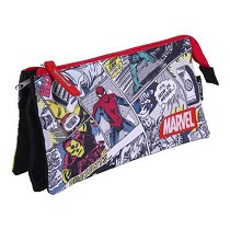 Estuche 3 compartimentos Marvel