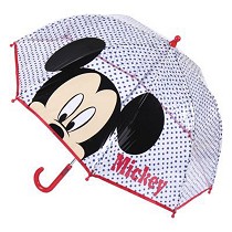 Paraguas manual burbuja Mickey Mouse