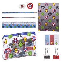 Set de papelera escolar Avengers