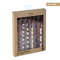 Set bolgrafos pack x6 Mickey